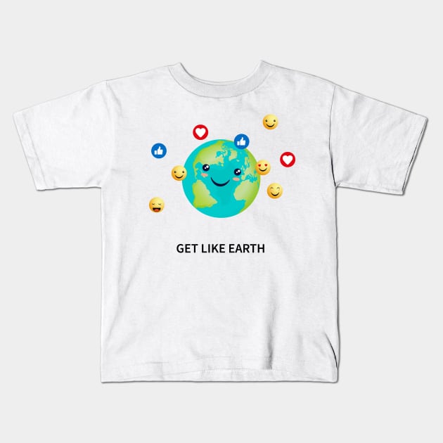 Get like Earth Kids T-Shirt by grafart